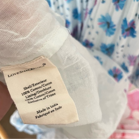 LoveShackFancy Miri Cotton Candy Floral Midi Dress - Picture 7 of 9